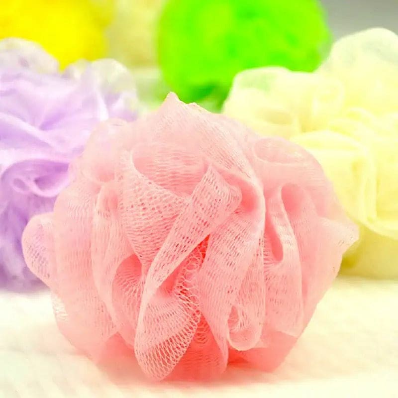 Loofah Sponge, Ball Bath Towel Scrubber, Mini Bath Sponge, Multicolor Body Exfoliating Shower Ball, Flower Bath Mesh Sponge, Bath Flower Shower Sponge Ball, Shower Loofah Sponge Pouf Body Wash Scrubber Loofah Sponge, Ball Bath Towel Scrubber, Mini Bath Sponge, Multicolor Body Exfoliating Shower Ball, Flower Bath Mesh Sponge, Bath Flower Shower Sponge Ball, Shower Loofah Sponge Pouf Body Wash Scrubber